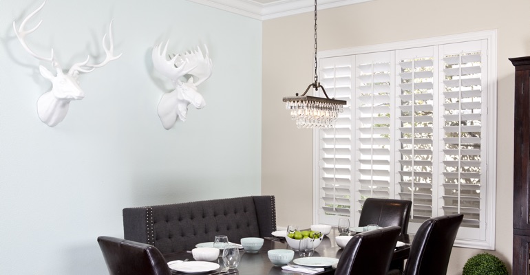 Honolulu dining room shutters